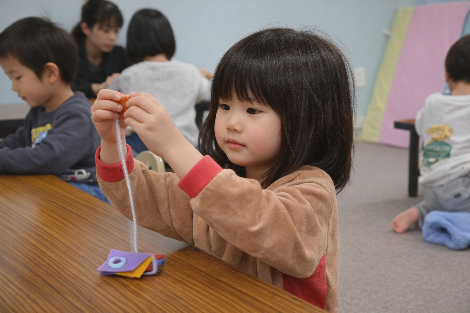 とことん真美ケ丘の手先の活動風景